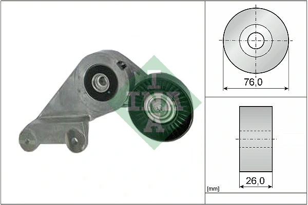 Belt Tensioner, V-ribbed belt